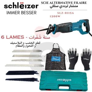 schlëizer Scie alternative Electrique 1200 Watt Multi-usage Viande, os, Bois + cadeau