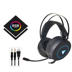 Jedel Casque Gamer casque PC 7.1 son surround Xbox playstation RGB GH-231  sticker à prix pas cher