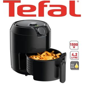 Tefal EY401D Friteuse À Air Chaud Friteuse Tactile Grande Capacité 4.2  Litres Air Fryer Sans Huile 1500W à prix pas cher