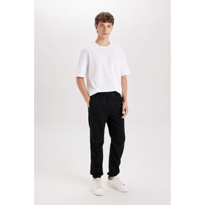 Defacto سروال جبردين قصة عادية بساق مطاطي