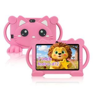 Tablette éducative pour enfants Android 12 de 7 pouces avec contrôles parentaux - 2 Go de RAM, 32 Go de ROM