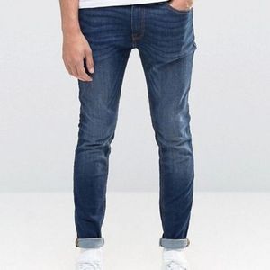 Jeans homme slim Pantalon bleu