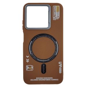 Pochette silicone pour infinix Smart 9 Marron 