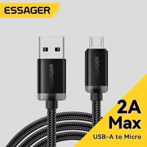 ESSAGER câble Micro USB 2A câble USB de charge rapide pour Xiaomi Realme Redmi Samsung Huawei téléphone portable USB chargeur de données