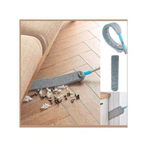 Balai Nettoyeur Courbé en Microfibre pour Zones Difficiles d’Accès