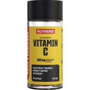 Nutrend Vitamine C - Soutien Immunitaire et Énergie - 500mg 60 Gélules