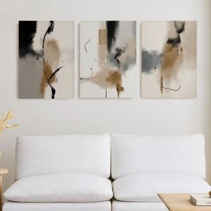 لوحة فنية حائطية حديثة من 3 قطع