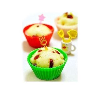 12 caissettes à cupcakes en silicone pour mini gâteaux moule silicone