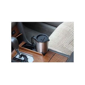 Heifer Mug 12V 450 ml Chauffant isotherme électrique pour voiture en acier inoxydable