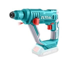 TOTAL Perforateur Compact Sans Fil TOTAL 20V avec 3 Forets - Machine Nue