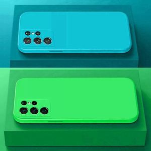 Pack : pochette pour Samsung s21Ultra Mate Vert + Bleu Ciel