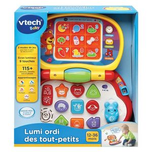 VTECH Téléphone Allo bébé surprises brun - Dès 12 mois pas cher 