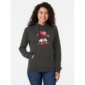 Sweat-shirt à capuche Hoodie Motif  Une Saint-Valentin pour Poe  Saint Valentine Sweat à capuche Hoodies