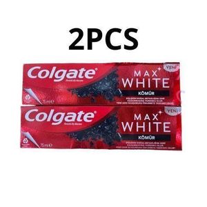 Colgate Dentifrice max white charbon  ( x2 )