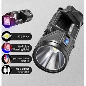 Torche LED P70 Haute Performance – Éclairage Puissant pour Activités Outdoor