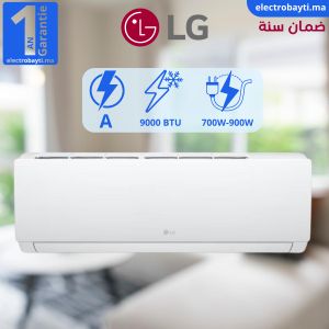 LG Climatiseur Inverter Single Split - 9000BTU - Avec Télécommande