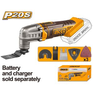 Ingco Outil multifonctions 20V sans batterie/chargeur SI