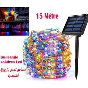 Generic Guirlande Lumineuse Solaire, Exterieur Étanche Lampe