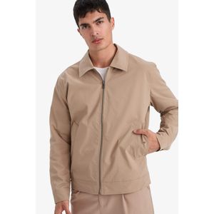 Defacto جاكيت دودون قصة عادية برقبة بولو مبطن