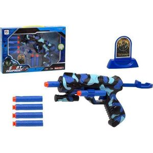 Blaster inclus balles souples et cible, armement manuel, qualité militaire 29*4,5*20 cm.