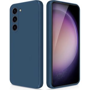 Case Pochette silicone bleu pour Samsung Galaxy S23