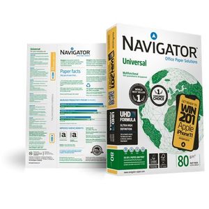 RAMETTE DE PAPIER BLANC NAVIGATOR A3 - 90 G/M² - 500 FEUILLES - Sadik