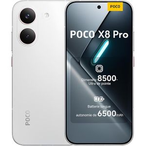 XIAOMI Poco X8 Pro 5G - 8GB RAM - 256GB - Blanc (White)