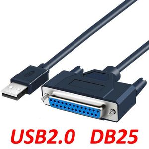 Cable USB vers DB25 pour imprimante scanners... Câble d'imprimante USB 2.0 male vers DB25 femelle 25 broches (IEEE 1284)
