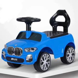 Baby Car pour enfant avec music et lumière  - Voiture porteur pour bébé Bleu