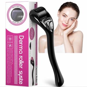 Derma Roller Vergetures et Texture de Peau du Corps avec Rouleau Dermique Titane 2,0mm