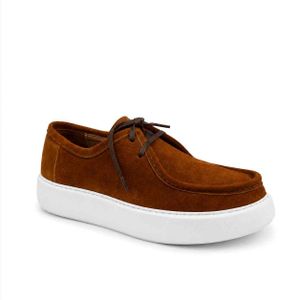 Tifano Chaussure homme 026 marron 100% daim