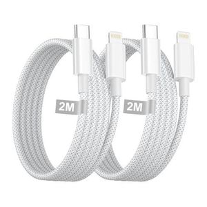 Original Cable Compatible USB C to USB C pour iphone 15/16/17/ Pro max 2M 100% originales