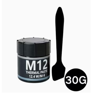 Pâte Thermique CPU M12  30G Ordinateur GPU Dissipateur de Chaleur Graisse Silicone