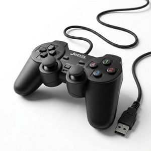 Jedel Manette de Jeu Filaire Haute Précision pour PC et Consoles