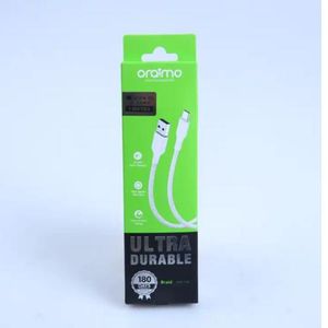 Oraimo Câble de chargeur pour iPhone 2.4 A fast charging Compatible avec Tous les iPhone