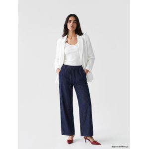 Lc Waikiki Elastic Waist Wideleg Women's Jeans