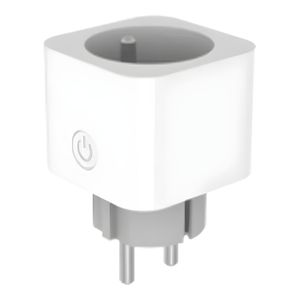 Prise Connectée Wifi 16A - Contrôle Intelligent à Distance - Usage Domestique - Blanc