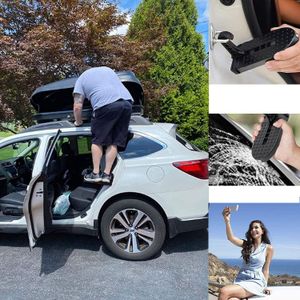 Escaladez le Confort Découvrez notre Échelle Portative de Voiture avec Pédale de Marche