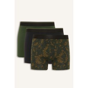 Defacto Regular Fit Floral 3 Piece Boxers