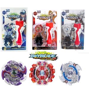 COFFRET - SET COMPLET 4 TOUPIE BEYBLADE BURST LANCEURS/GRIP/ARENE JEU/JOUET