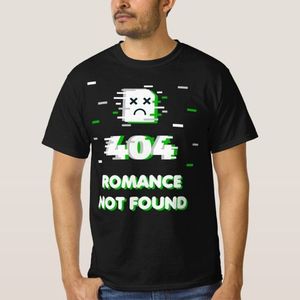 T-shirt Erreur de mème aromatique 404 Romance introuvable