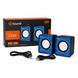 Kisonli Haut-Parleur PC  ordinateur Portable TV V310
