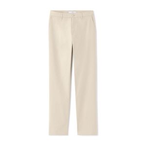 Celio Pantalon chino straight en coton stretch longueur standard - BEIGE 07