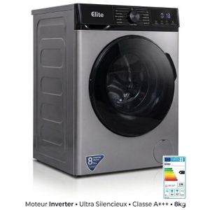 Elite Machine à Laver Inverter - 8Kg
