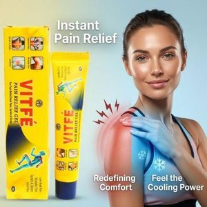 VITFE Gel Antidouleur – Soulagement Rapide des Douleurs Musculaires & Articulaires