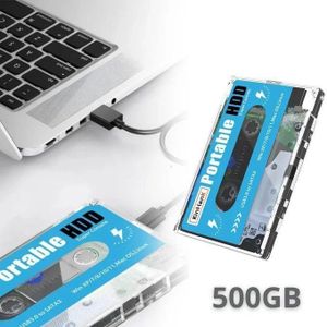 Voyage dans le Temps : Disque Dur Externe Portable Rétrogaming (Plug & Play)