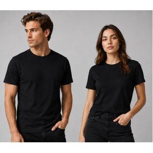 T-shirt Top Qualité 100% Coton Unisexe