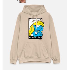 Les Schtroumpfs La Schtroumpfette My Happy Face Sweat à capuche Hoodies