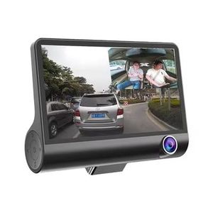 Caméra de tableau de bord  double objectif, miroir de voiture Dvr, avec deux capteurs photo C2, 32 go, Support TF Max 32 go 