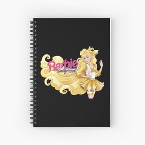 Hollywood Hair Barbie Spiral Notebook - Bloc note